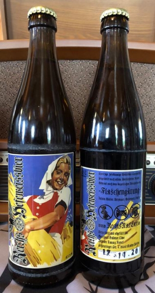 Bier - Reichs-Hefeweissbier - 1 Kiste - 20 Flaschen - 21,98€ inkl. 3,10€ Pfand