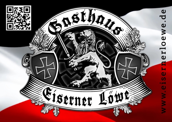 Gasthaus Eiserner Löwe - Aufkleber Paket 10 Stück