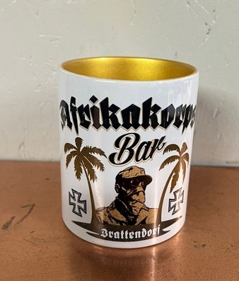 Tasse - gold - Afrikakorps Bar