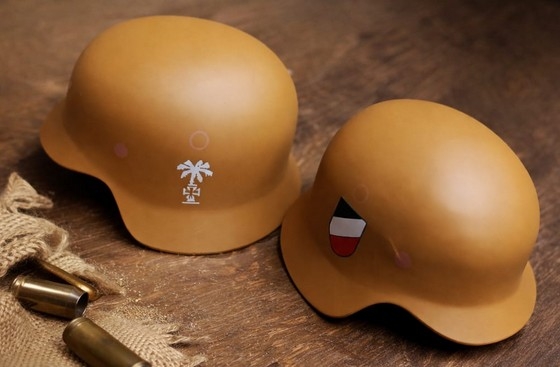 Exklusiver Flaschenöffner Deutscher Stahlhelm M35 - Afrikakorps +++limitierte Auflage+++