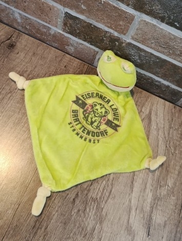 Schnuffeltuch Frosch - Eiserner Löwe +++EINZELSTÜCK+++