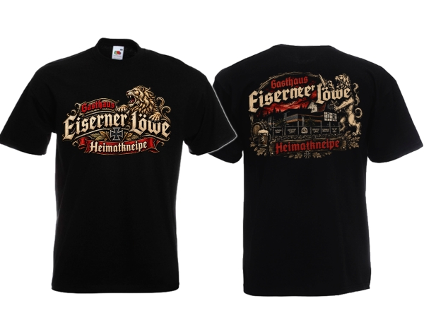Frauen T-Shirt - Eiserner Löwe - Heimatkneipe - Motiv 1