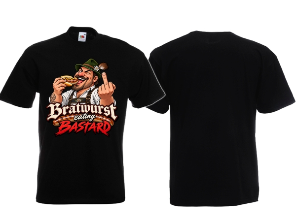 T-Hemd - Bratwurst eating Bastard - V26 - Bayer