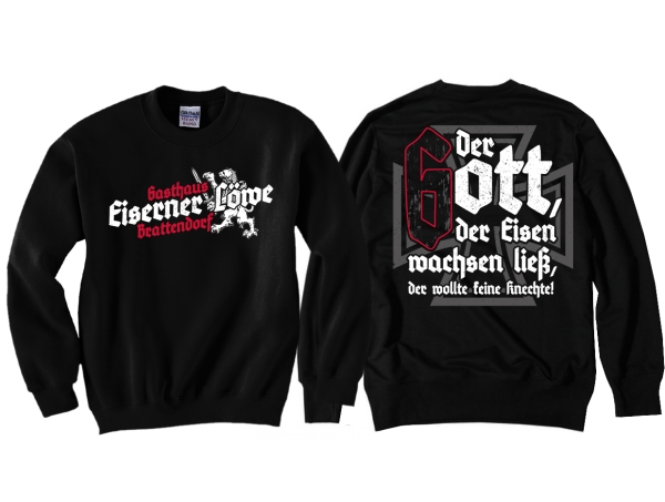 Pullover - Eiserner Löwe - Der Gott der Eisen wachsen ließ