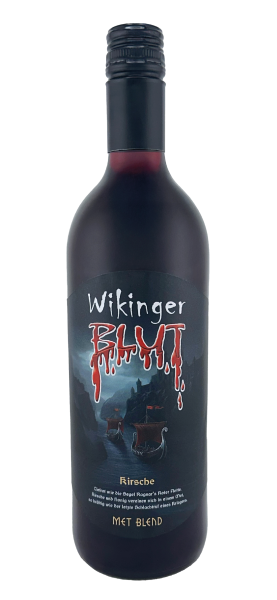Honigweinmischgetränk mit Kirschsaft - Wikinger Blut - 0,75l - 6% vol.