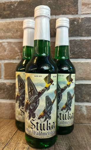 Vodka-Likör - Waldmeister - Stuka Angriff