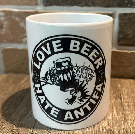 Tasse - Love Beer Hate Antifa