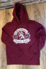 Frauen - College Hoodie - Eiserner Löwe - Gold gab ich für Eisen - burgundy +++NUR WENIGE DA+++