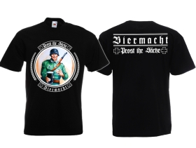 Frauen T-Shirt - Biermacht - Prost ihr Säcke - schwarz Frauen T-Shirt - Biermacht - Prost ihr Säcke - schwarz
