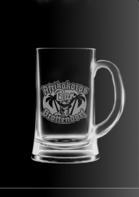 Bierkrüge aus Glas - Afrikakorps Bar Brattendorf Bierkrüge aus Glas - Afrikakorps Bar Brattendorf