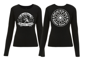 Frauen - Sweatshirt - Eiserner Löwe - Gold gab ich für Eisen - schwarz