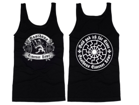 Muskelshirt/Tank Top - Eiserner Löwe - Gold gab ich für Eisen - schwarz