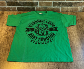 Kinder T-Shirt - Stammgast - Eiserner Löwe - grün +++EINZELSTÜCK+++
